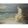 Miranda 1875 by John William Waterhouse-Art gallery oil painting...