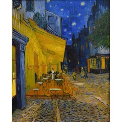 Cafe Terrace At Night, 1888 by Vincent Van Gogh - Art gallery oil...
