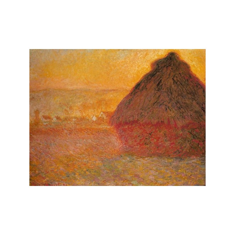 Haystack at Giverny by Claude Oscar Monet - Art gallery oil...