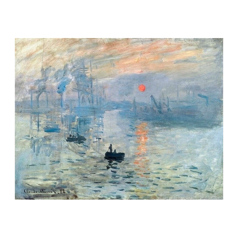 Impression, Sunrise (1872) by Claude Monet