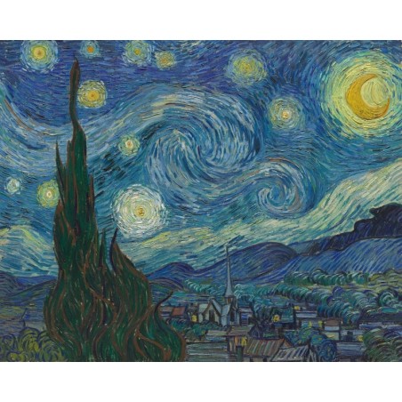The Starry Night by Vincent van Gogh oil painting art gallery