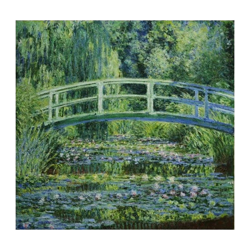 Water Lilies (Japanese Bridge) By Claude Monet