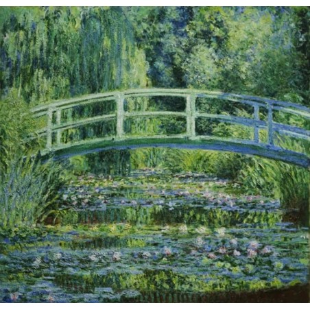 Water Lilies (Japanese Bridge) By Claude Monet