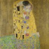 The Kiss by Gustav Klimt-Art gallery oil painting reproductions