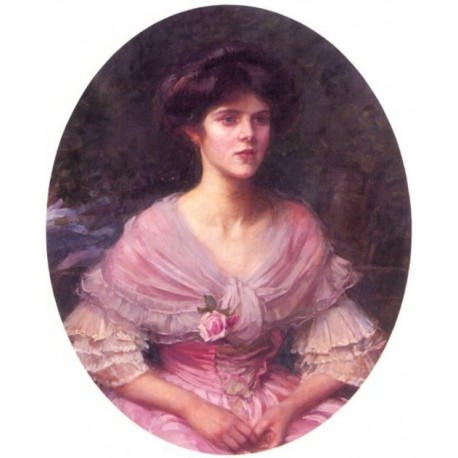 Mrs A. P. Henderson 1909 by John William Waterhouse-Art gallery oil painting reproductions