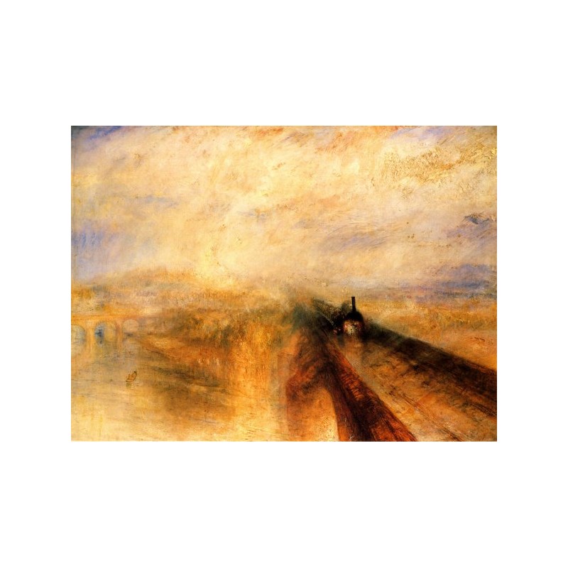 Rain Steam and Speed The Great Western Railway 1844 by Joseph...