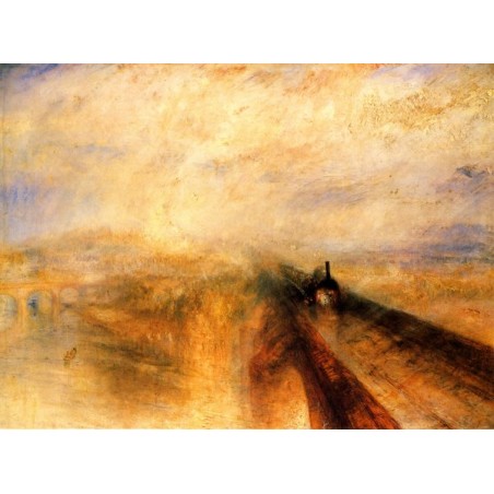 Rain Steam and Speed The Great Western Railway 1844 by Joseph...
