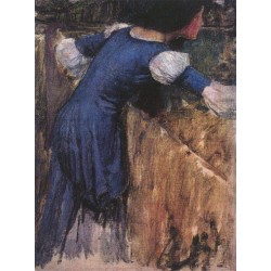 Picking Flowers, Study 1900 by John William Waterhouse-Art gallery oil painting reproductions