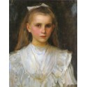 Portrait of a Young Girl by John William Waterhouse-Art gallery...