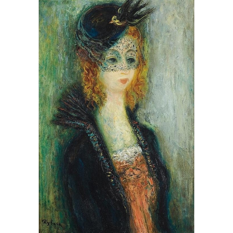 Female Figure by Issachar Ber Ryback | Jewish Art
