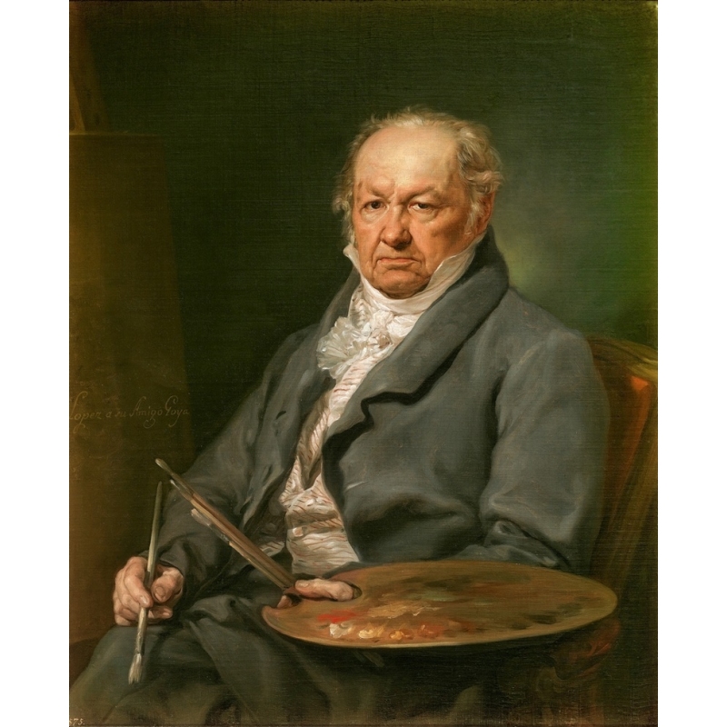 Francisco José de Goya by Goya oil painting on canvas