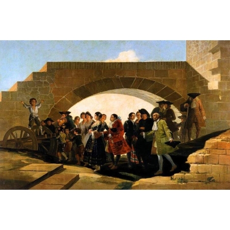 The Wedding (la boda) 1791-1792 By Francisco Goya hand painting on canvas