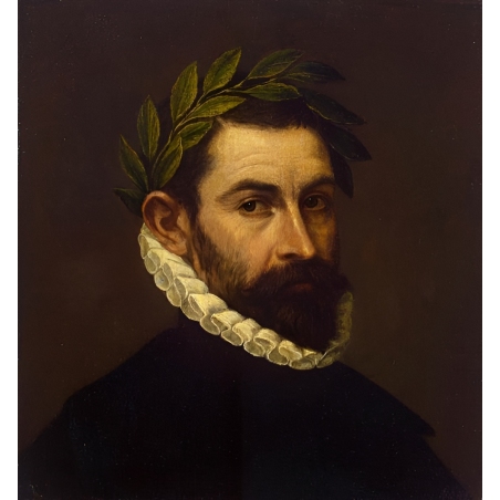 Poet Ercilla y Zniga by El Greco oil painting on canvas