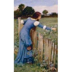 Spring 1900 by John William Waterhouse-Art gallery oil painting...