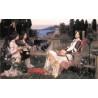 St. Cecilia 1895 by John William Waterhouse-Art gallery oil...