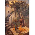 The Orange Gatherers 1890 by John William Waterhouse-Art gallery...
