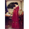 The Crystal Ball 1902 by John William Waterhouse-Art gallery oil...