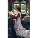 The Missal 1902 by John William Waterhouse-Art gallery oil...