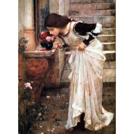 The Shrine 1895 by John William Waterhouse-Art gallery oil painting reproductions