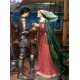 Tristan and Isolde with the Potion 1916 by John William Waterhouse-Art gallery oil painting reproductions