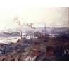 General View of Rouen from St Catherines by Claude Oscar Monet -...