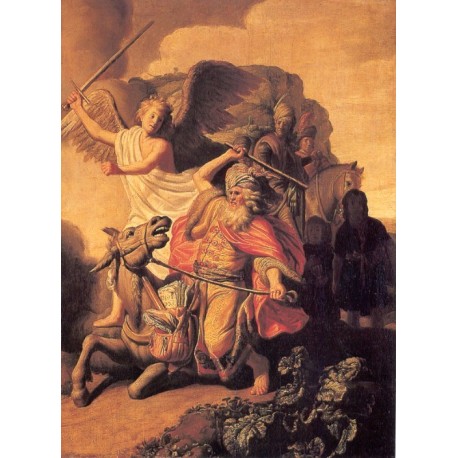 Balaam and the Ass 1626 by Rembrandt Harmenszoon van Rijn-Art...