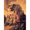 Balaam and the Ass 1626 by Rembrandt Harmenszoon van Rijn-Art gallery oil painting reproductions