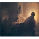 The Supper at Emmaus 1629 by Rembrandt Harmenszoon van Rijn-Art...