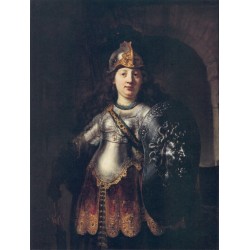Bellona 1633 by Rembrandt Harmenszoon van Rijn-Art gallery oil...