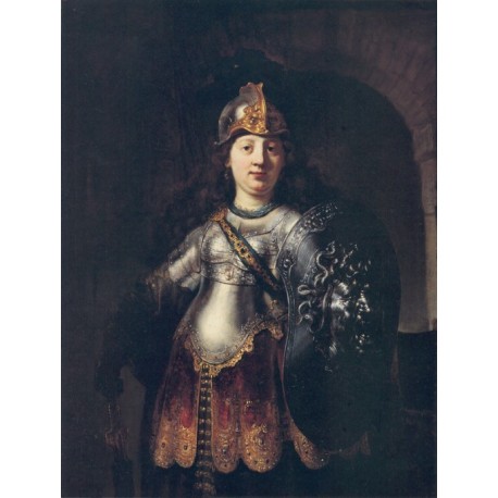 Bellona 1633 by Rembrandt Harmenszoon van Rijn-Art gallery oil...