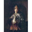 Bellona 1633 by Rembrandt Harmenszoon van Rijn-Art gallery oil...