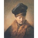 Bust of an Old Man 1630 by Rembrandt Harmenszoon van Rijn-Art...