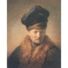 Bust of an Old Man 1630 by Rembrandt Harmenszoon van Rijn-Art...