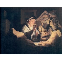 The Rich Man from the Parable 1627 by Rembrandt Harmenszoon van Rijn-Art gallery oil painting reproductions