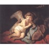 Cupid Blowing Soap Bubbles 1634 by Rembrandt Harmenszoon van...