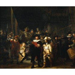 The Night Watch 1642 by Rembrandt Harmenszoon van Rijn-Art gallery oil painting reproductions