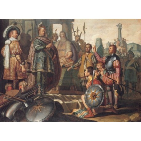 History Painting 1626 by Rembrandt Harmenszoon van Rijn-Art gallery oil painting reproductions