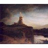 The Mill 1648 by Rembrandt Harmenszoon van Rijn-Art gallery oil...