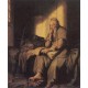 St. Paul in Prison 1627 by Rembrandt Harmenszoon van Rijn-Art gallery oil painting reproductions