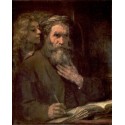 Matthew and the Angel 1661 by Rembrandt Harmenszoon van Rijn-Art...
