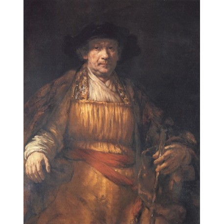 Self-Portrait 1658 by Rembrandt Harmenszoon van Rijn-Art gallery...