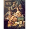 Musical Allegory 1626 by Rembrandt Harmenszoon van Rijn-Art gallery oil painting reproductions