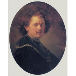Self Portrait 1633 by Rembrandt Harmenszoon van Rijn-Art gallery...