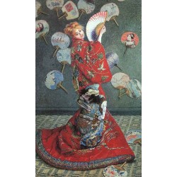 La Japonaise Costume by Claude Oscar Monet - Art gallery oil...