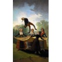 The Straw Manikin by Francisco de Goya-Art gallery oil painting...