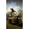 The Straw Manikin by Francisco de Goya-Art gallery oil painting...
