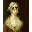 Antonia Zarate by Francisco de Goya-Art gallery oil painting...