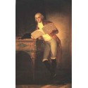 Bernardo de Iriarte by Francisco de Goya-Art gallery oil painting...