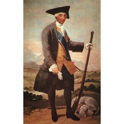 Charles III by Francisco de Goya-Art gallery oil painting...
