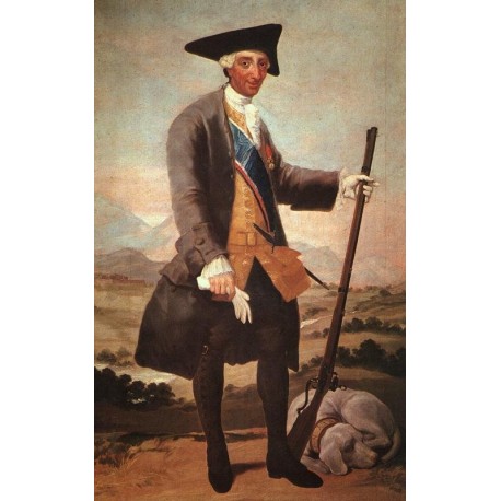Charles III by Francisco de Goya-Art gallery oil painting...
